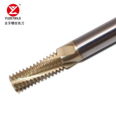 Carbide full tooth thread milling cutter